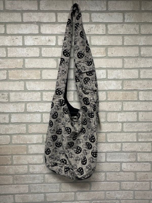 Bag - Mushroom Print All Over - Each Unique - hotRAGS.com