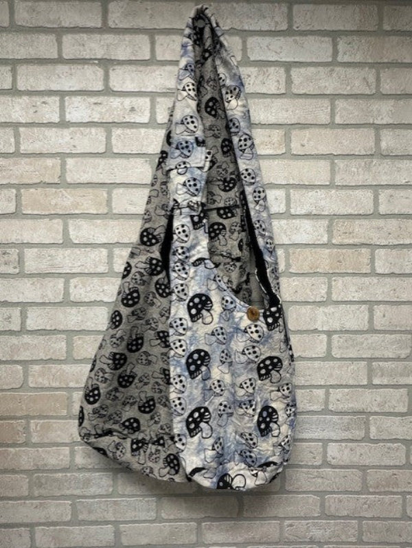 Bag - Mushroom Print All Over - Each Unique - hotRAGS.com
