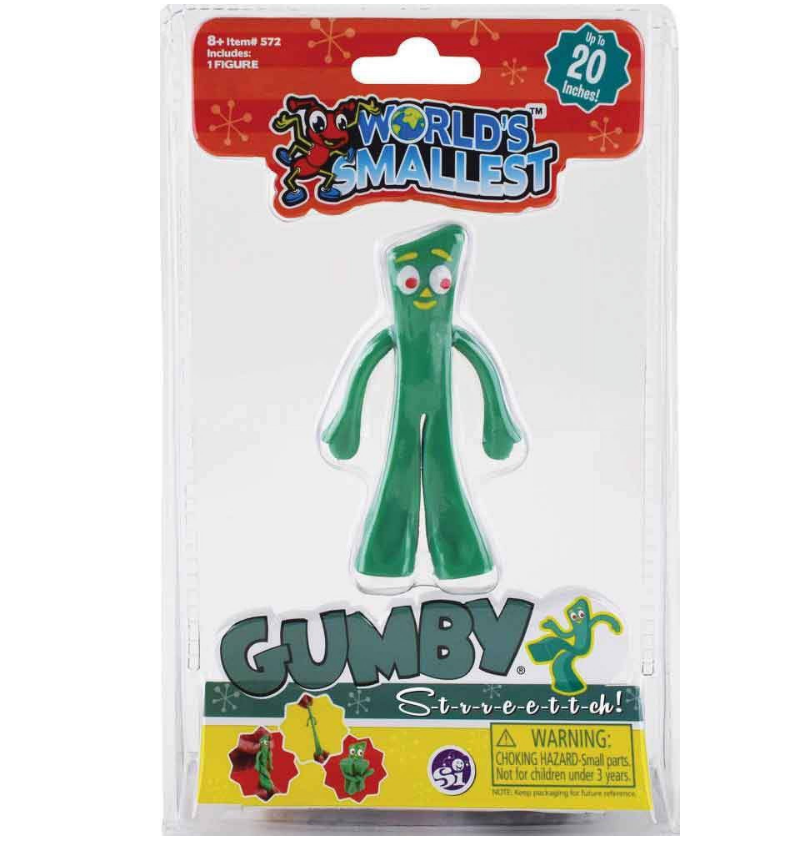 Toy - World's Smallest Stretch Gumby - hotRAGS.com
