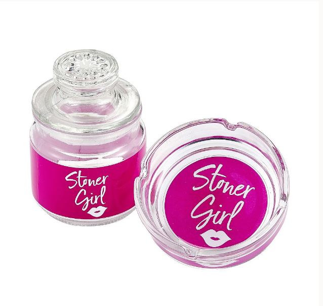Jar And Ashtray - Stoner Girl-hotRAGS.com