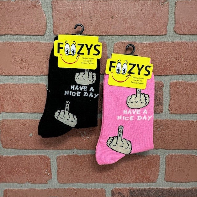Socks - Have Nice Day Finger-hotRAGS.com