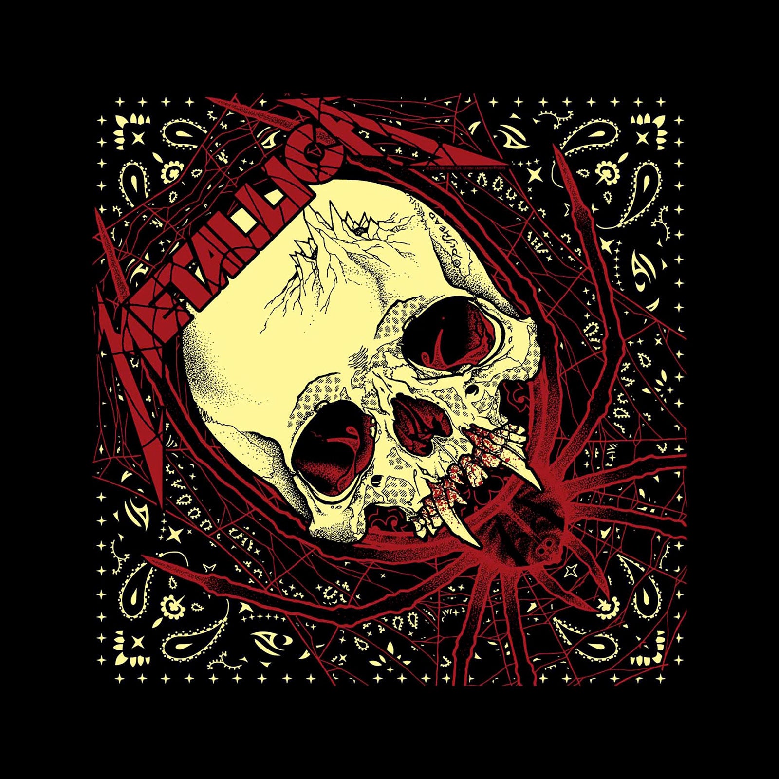 Bandana - Metallica Spider Skull-hotRAGS.com