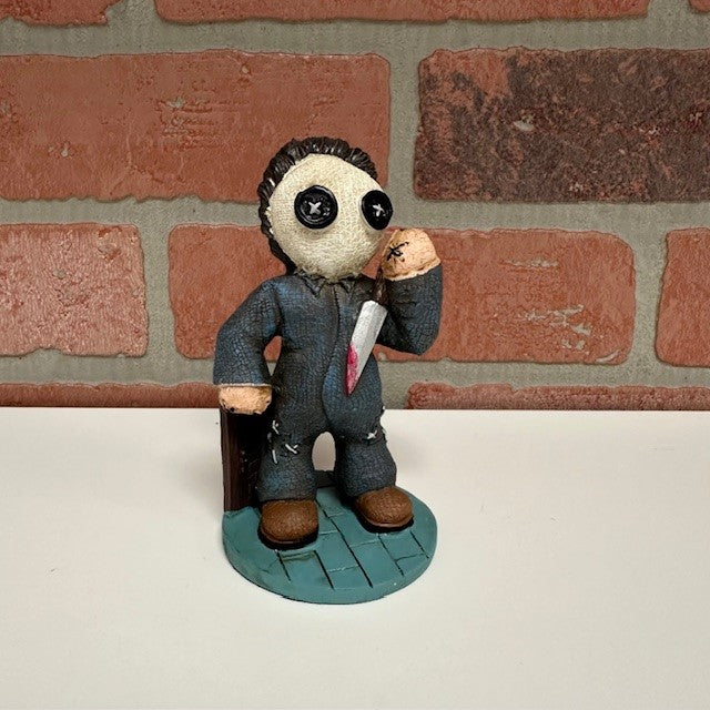 Halloween Michael Myers Myer Button Eye Figure:-hotRAGS.com