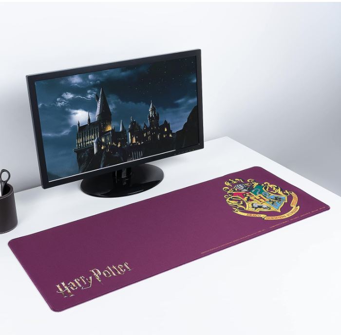 Desk Mat - Harry Potter Hogwarts Crest Large Gaming Mouse Pad for Desk Keyboard Mousepad - Non-Slip-hotRAGS.com