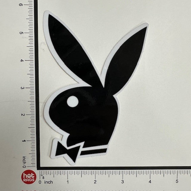 Sticker - Playboy Bunny - Black-hotRAGS.com