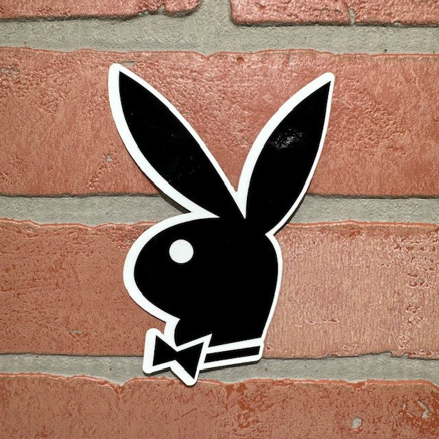 Sticker - Playboy Bunny - Black-hotRAGS.com