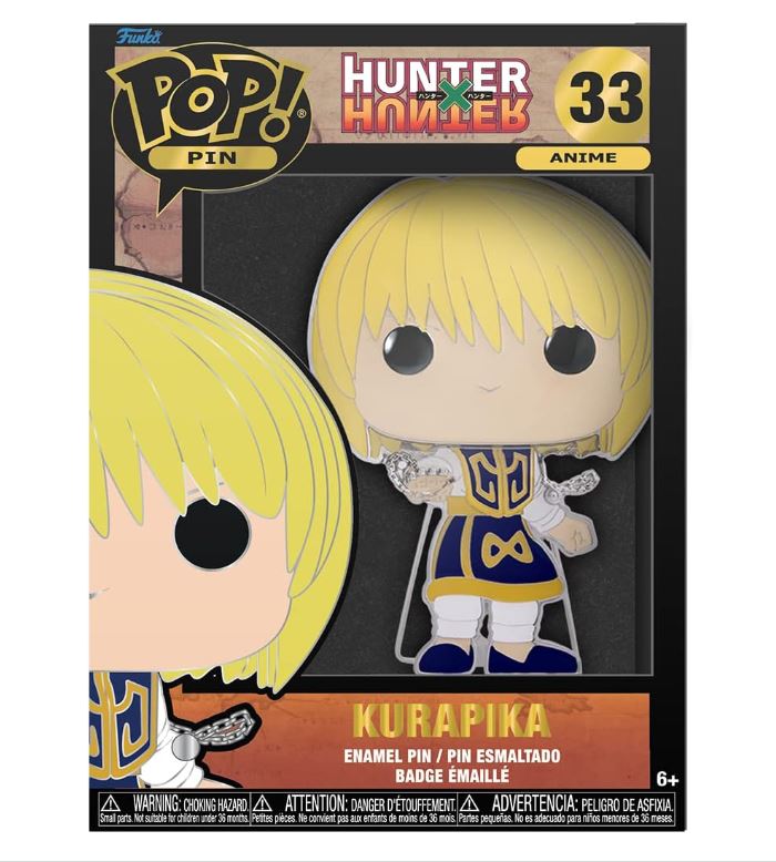Funko Pop! Pin: Hunter x Hunter - Kurapika-hotRAGS.com