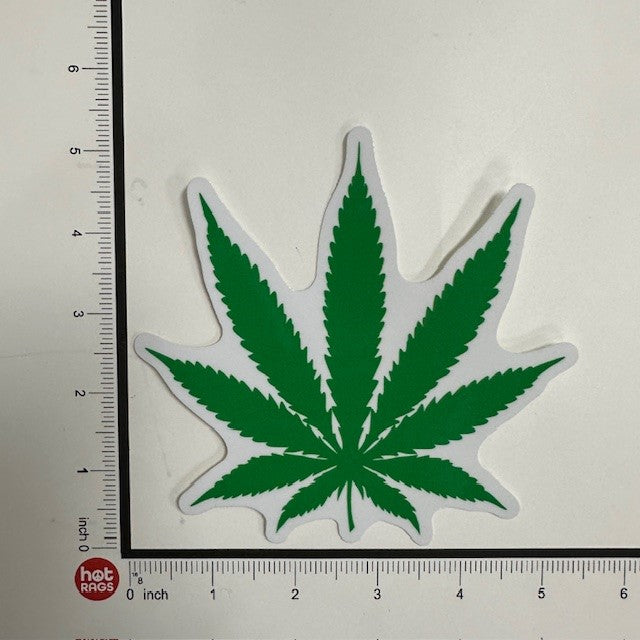 Sticker - Leaf Green-hotRAGS.com