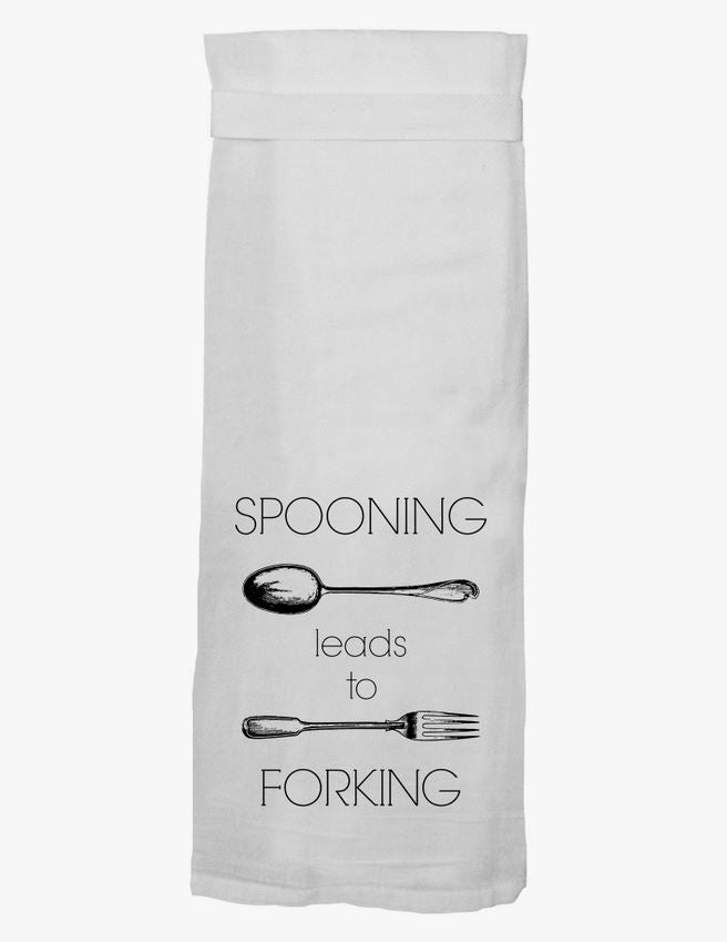 Towel Kitchen - Spooning Leads To Forking-hotRAGS.com