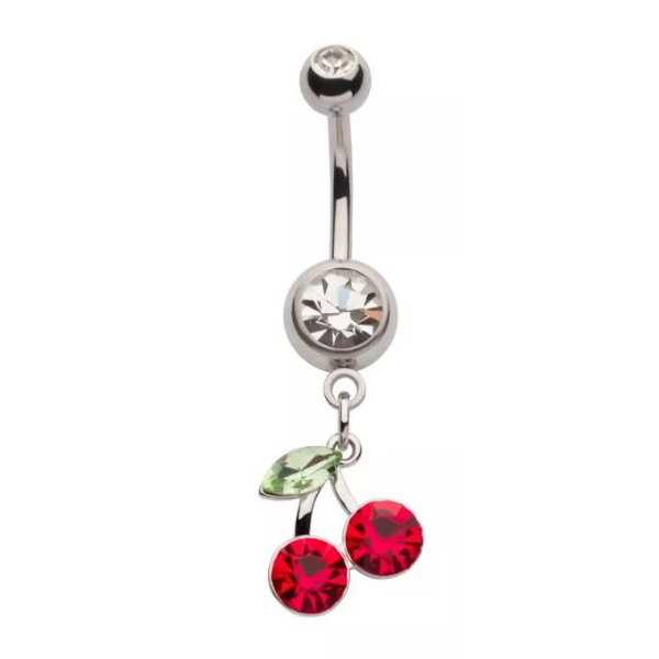 Cherry Belly Ring-hotRAGS.com