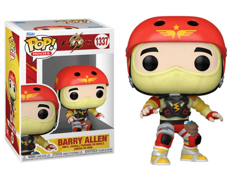 Funko Pop! Movies: The Flash - Barry Allen (Prototype Suit)-hotRAGS.com