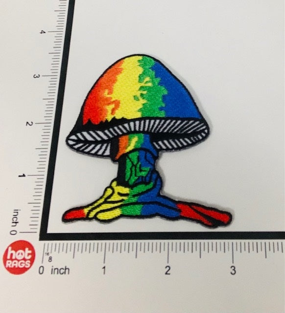 Patch - Mushroom Rainbow-hotRAGS.com