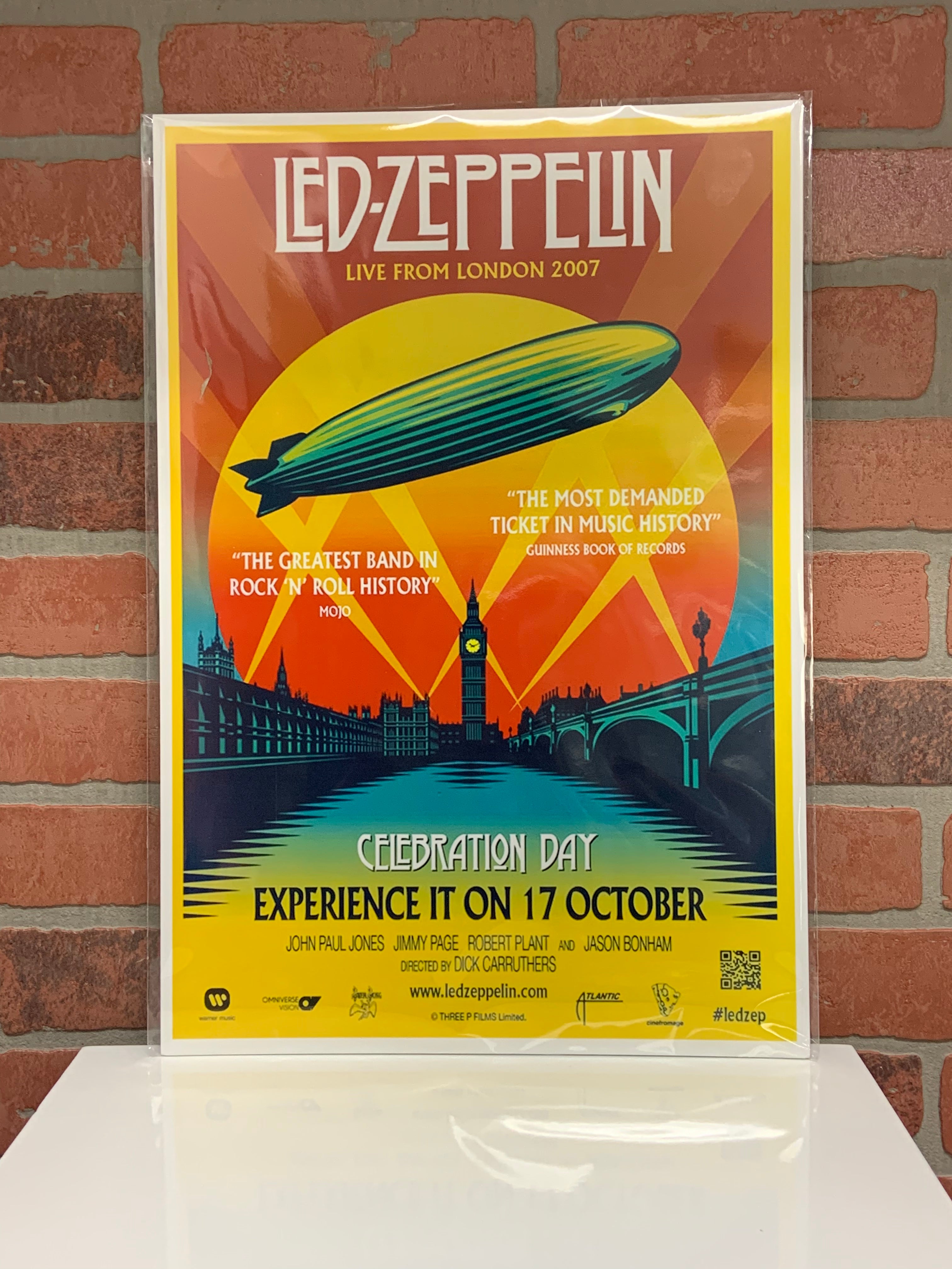 Concert Poster -Led Zeppelin -22x14-hotRAGS.com