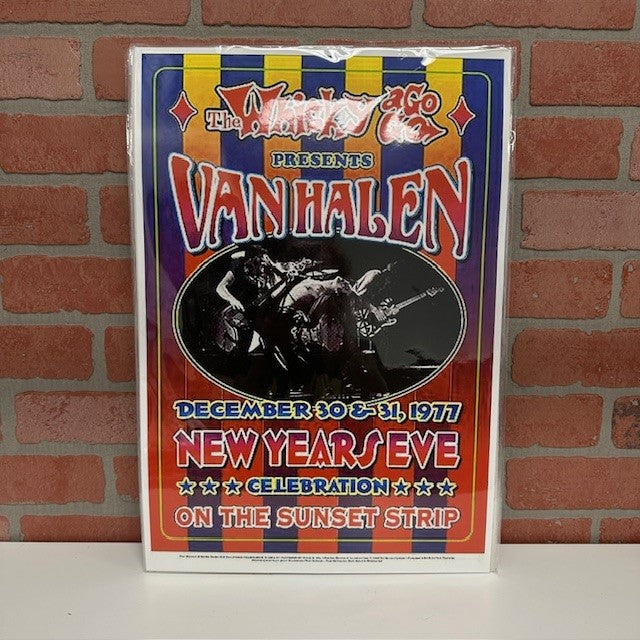 Concert Poster Van Halen