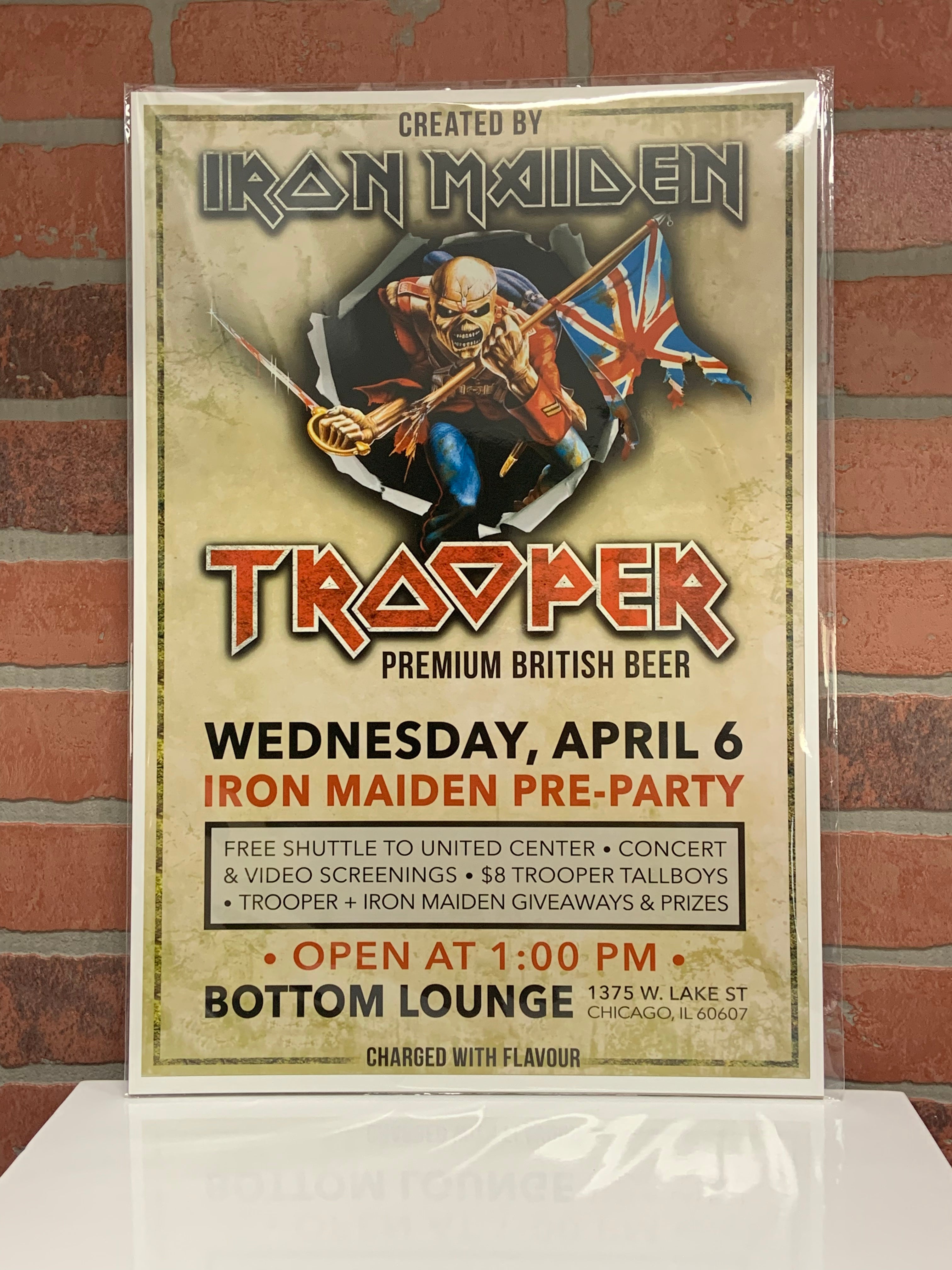 Concert Poster - Iron Maiden - 22x14-hotRAGS.com