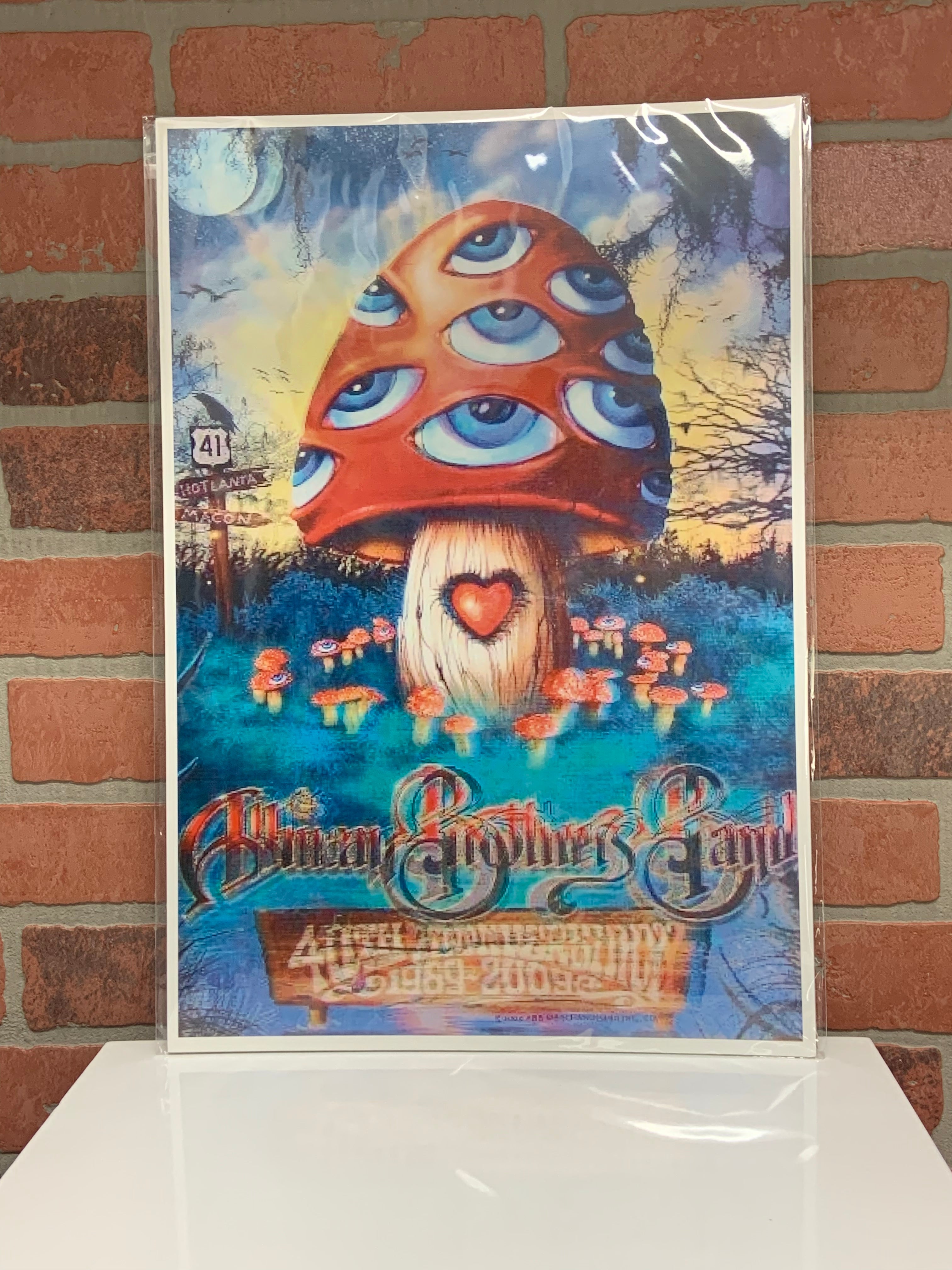 Concert Poster - The Allman Brothers-hotRAGS.com
