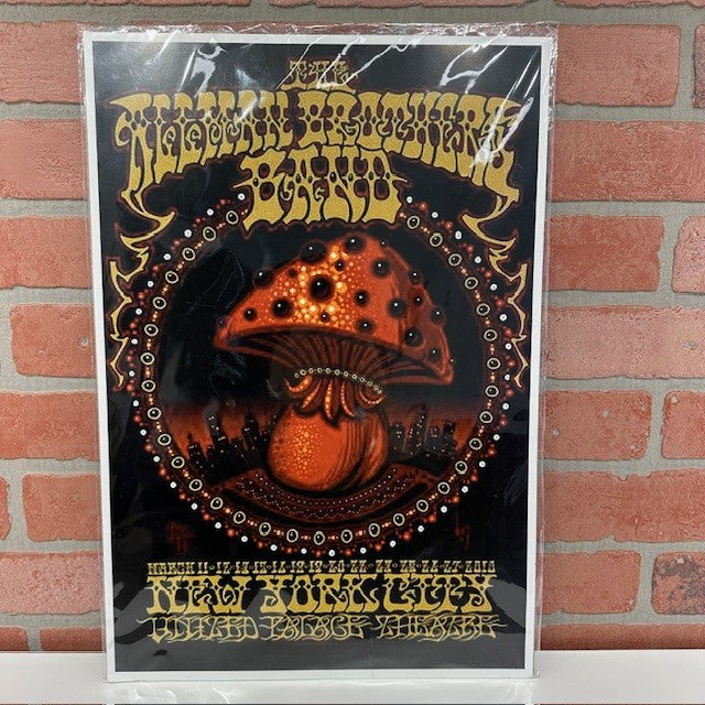 Concert Poster - Allman Brothers - 19 x 13-hotRAGS.com