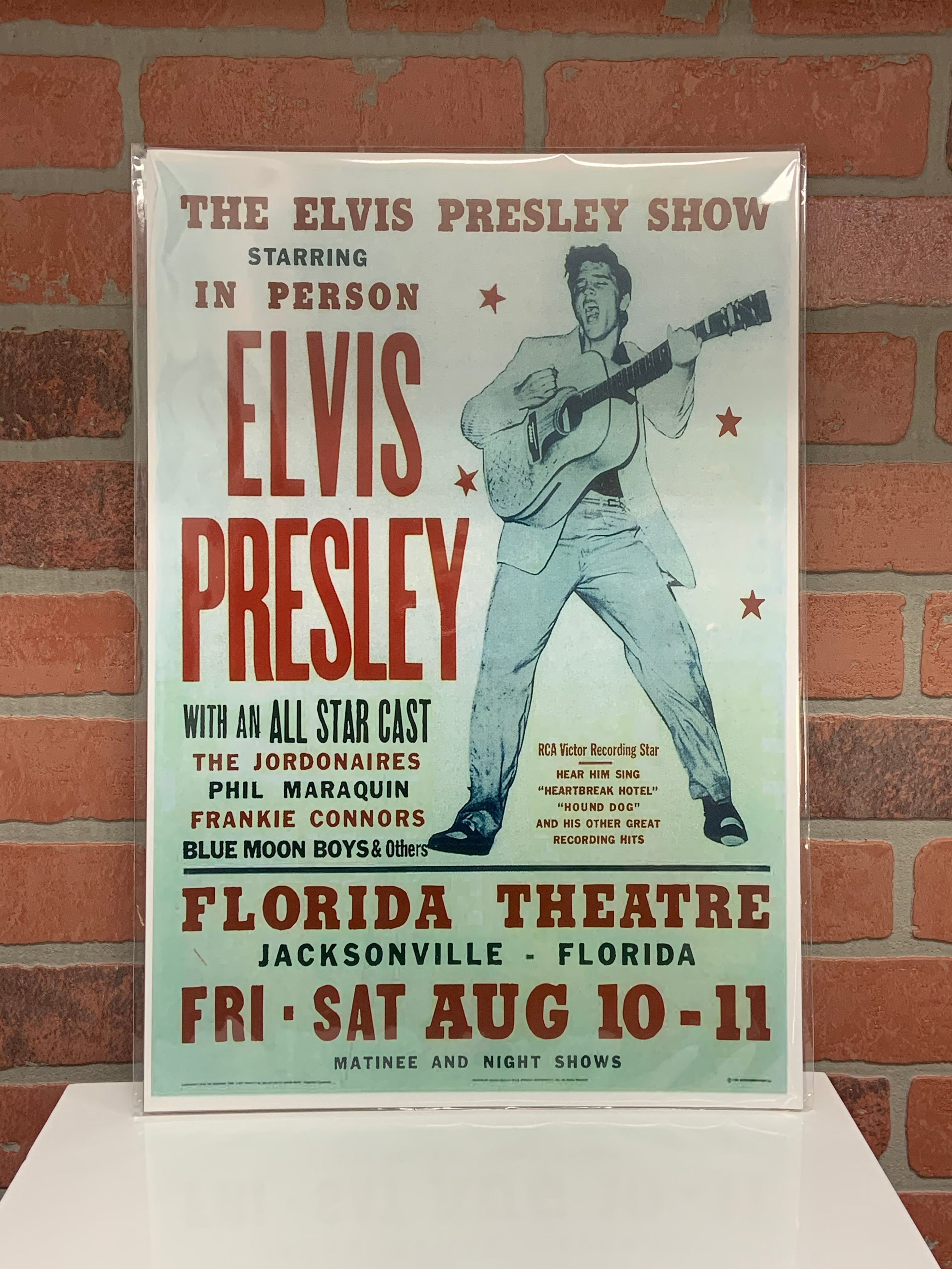 Concert Poster - Elvis 22x14-hotRAGS.com