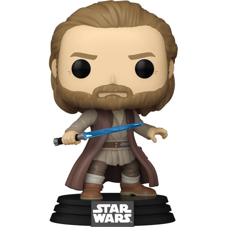 Funko Pop! Star Wars: Obi-wan Kenobi - Obi-wan Kenobi (battle Pose)-hotRAGS.com