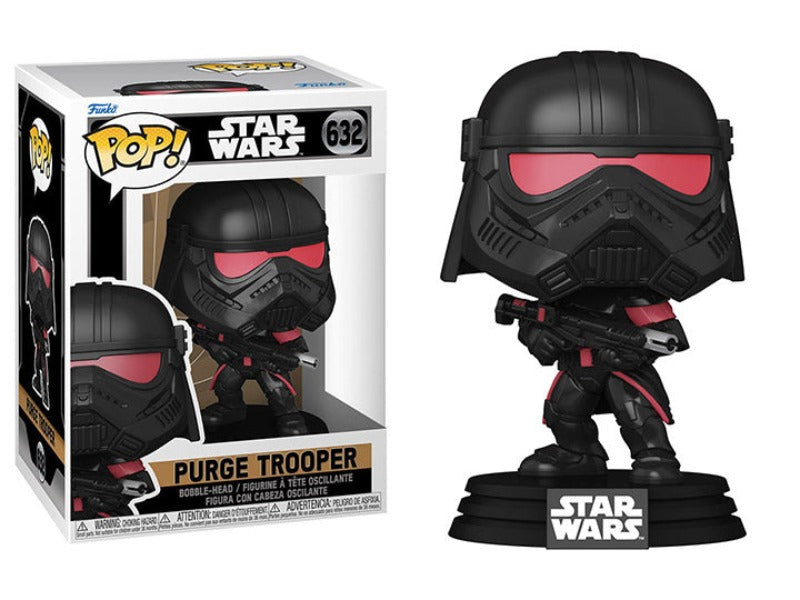 Funko Pop! Star Wars: Obi-wan Kenobi - Purge Trooper (battle Pose)-hotRAGS.com