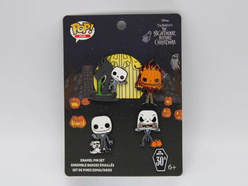 Funko Pop! Pins: The Nightmare Before Christmas - This Is Halloween Jack Set Of 4 Pins-hotRAGS.com