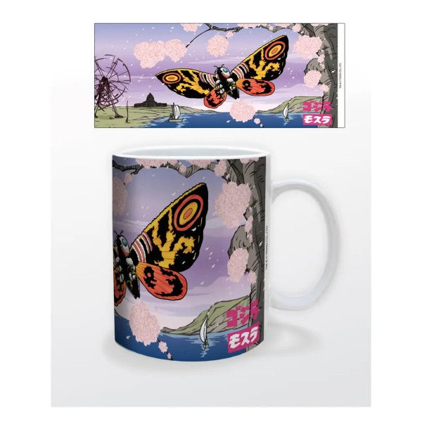 Godzilla Mothra Blossoms Mug-hotRAGS.com