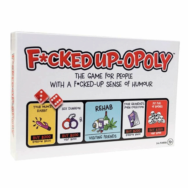 Fucked Up-Opoly Game-hotRAGS.com