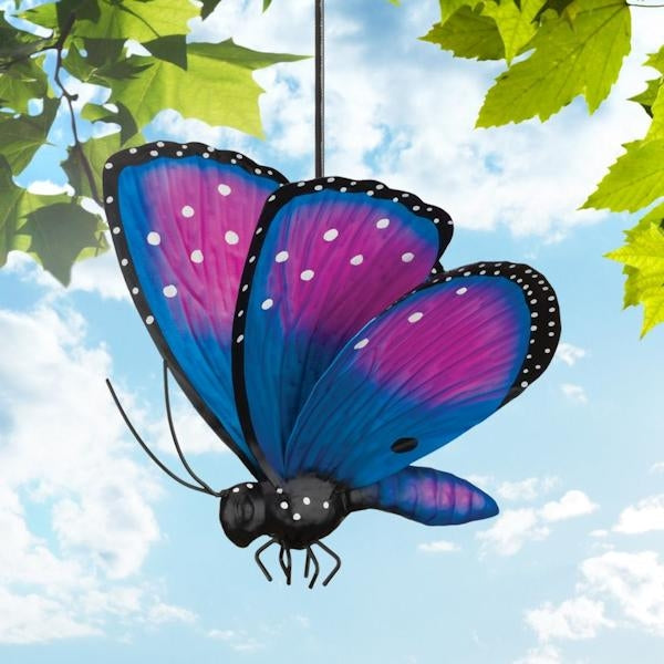 Butterfly Papillon Decor Lawn Ornament - 17"-hotRAGS.com