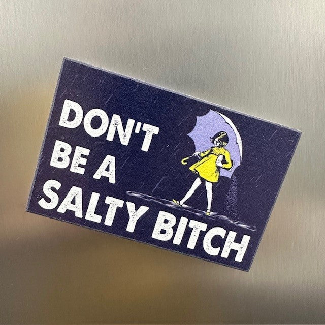Magnet - Don't Be a Salty Bitch - 3in X 4.5in-hotRAGS.com