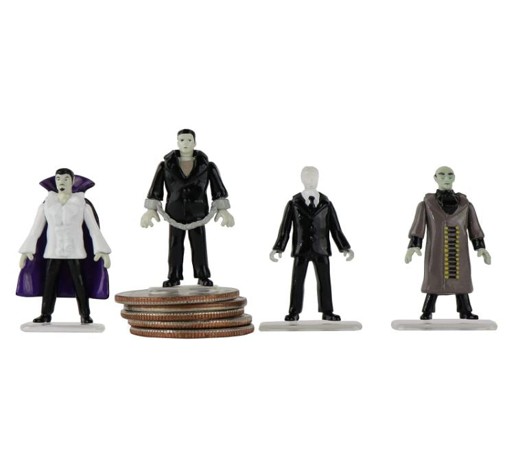 Toy - World's Smallest Micro Action Figures = Horror /EACH SOLD SEPARATELY- Invisible Man - Frankenstein - Nosferatu - Dracula-hotRAGS.com