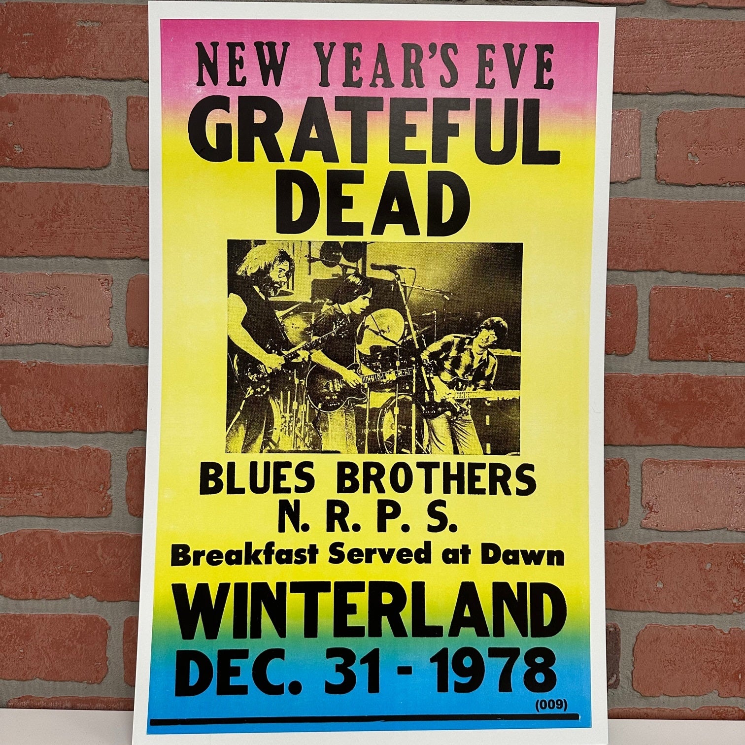 Grateful Dead Concert Poster 24 x 36 inches-hotRAGS.com