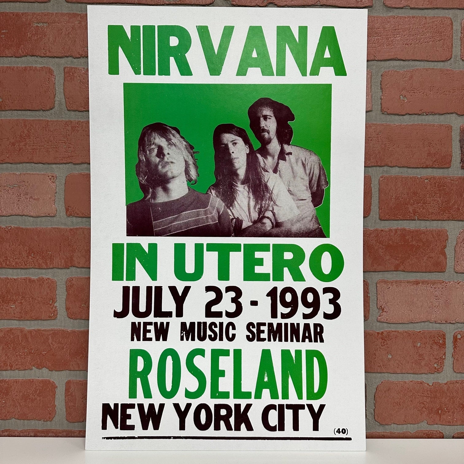 Concert Poster - Nirvana - 22x14-hotRAGS.com