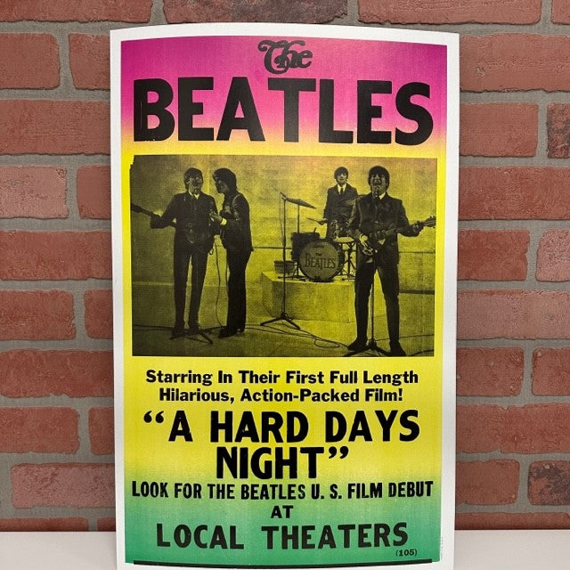 Concert Poster -Beatles - A Hard Days Night-hotRAGS.com