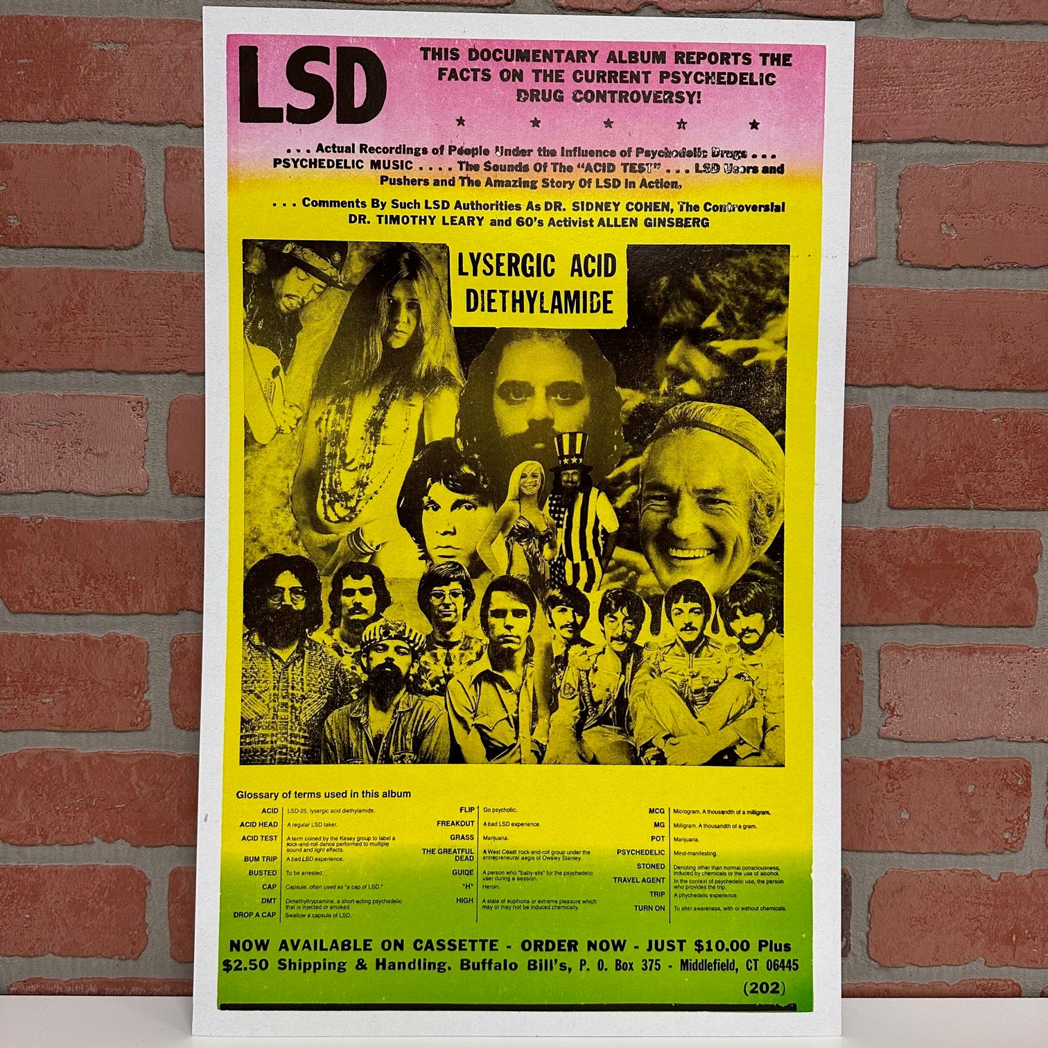 Concert Poster Lsd-hotRAGS.com