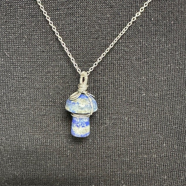 Necklace - Mushroom Lapus Wrap-hotRAGS.com