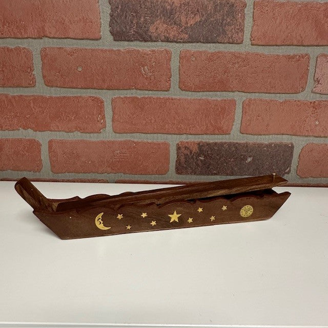 Incense Box Burner - Sun Moon-hotRAGS.com