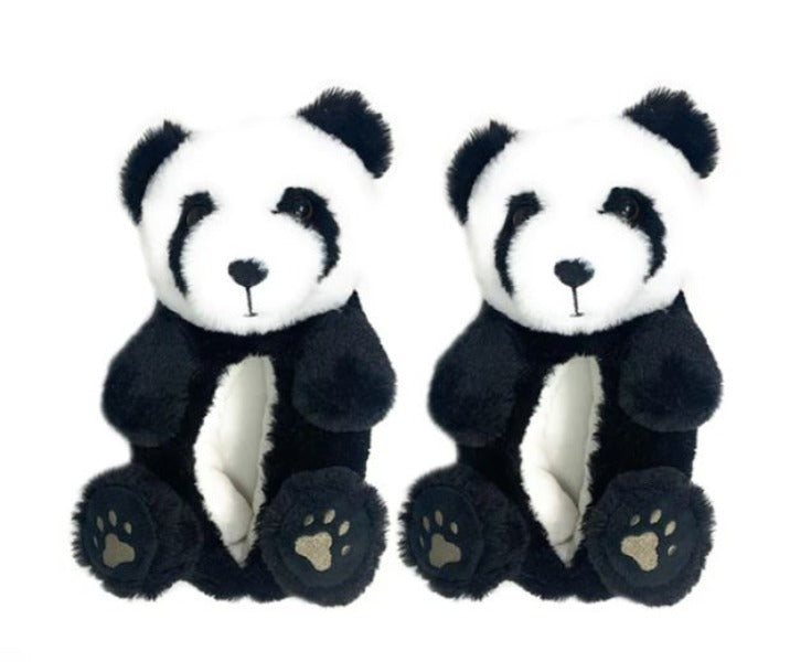 Slippers - Panda Huggers-hotRAGS.com