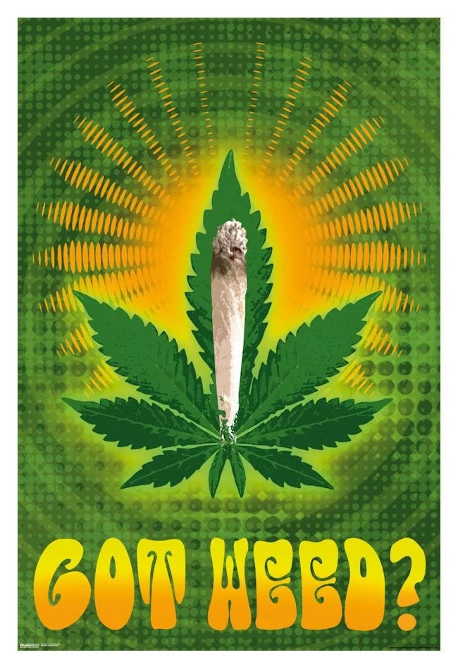 Poster - Got Weed Leaf Blunt-hotRAGS.com