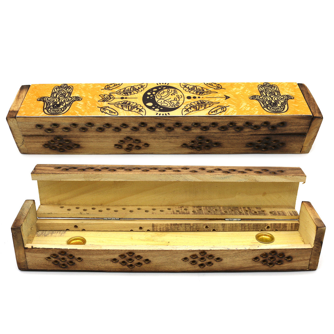 Box Incense Burner - Hamsa-hotRAGS.com