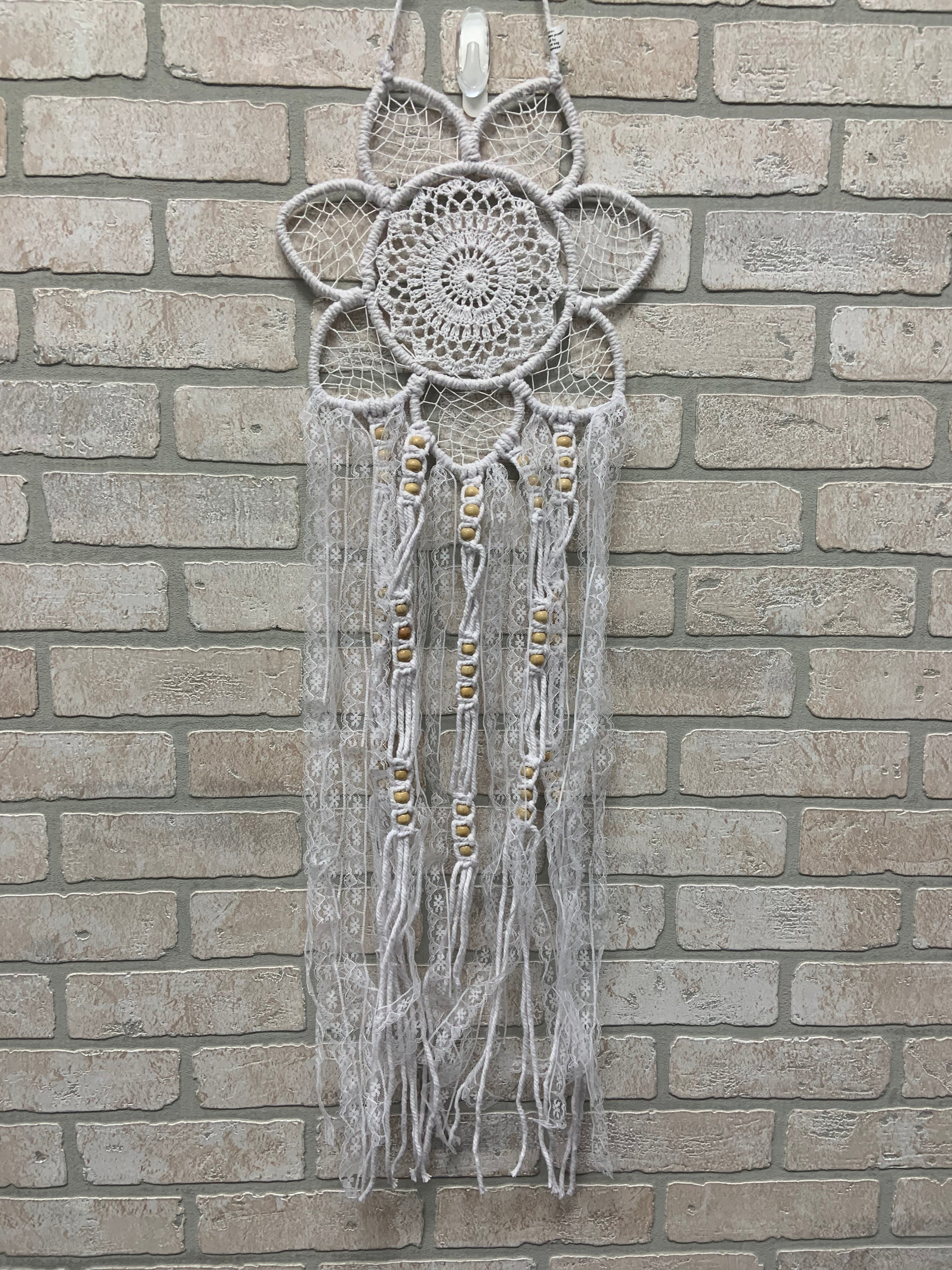 Dreamcatcher -Flower White-hotRAGS.com
