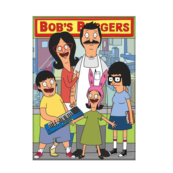 Bob's Burgers Family Magnet-hotRAGS.com