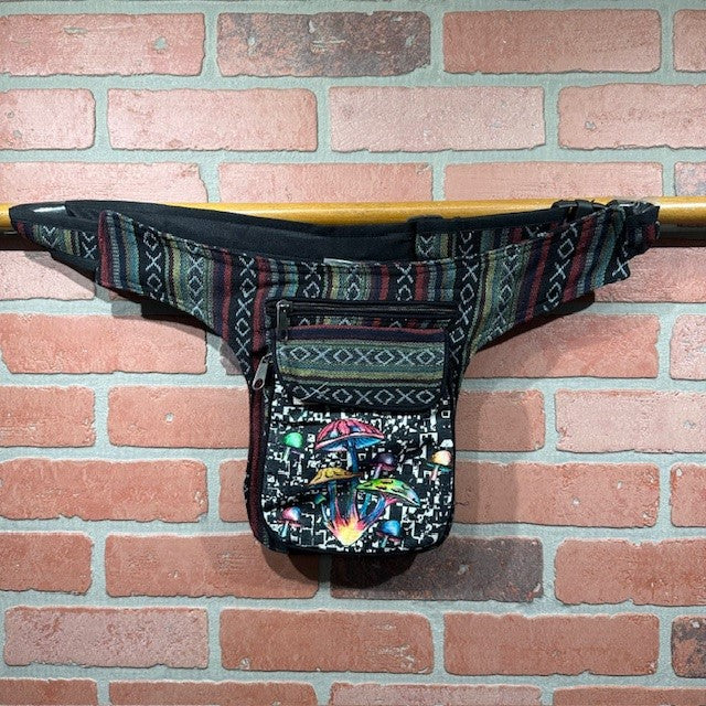 Fanny Pack - Mushroom Cotton - Assorted Colors-hotRAGS.com