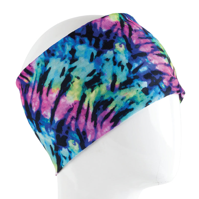 BRIGHT TIE DYE FULL SIZE BANDANA-hotRAGS.com