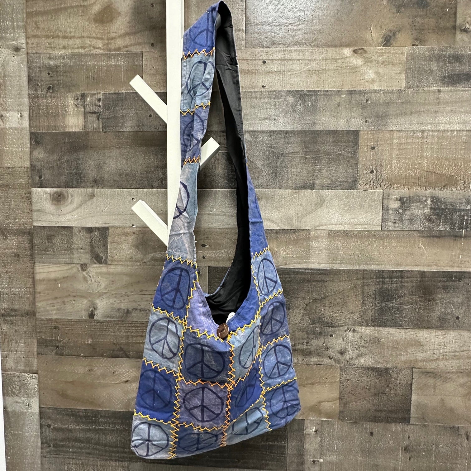 Bag - Peace Patchwork -should Blue-hotRAGS.com