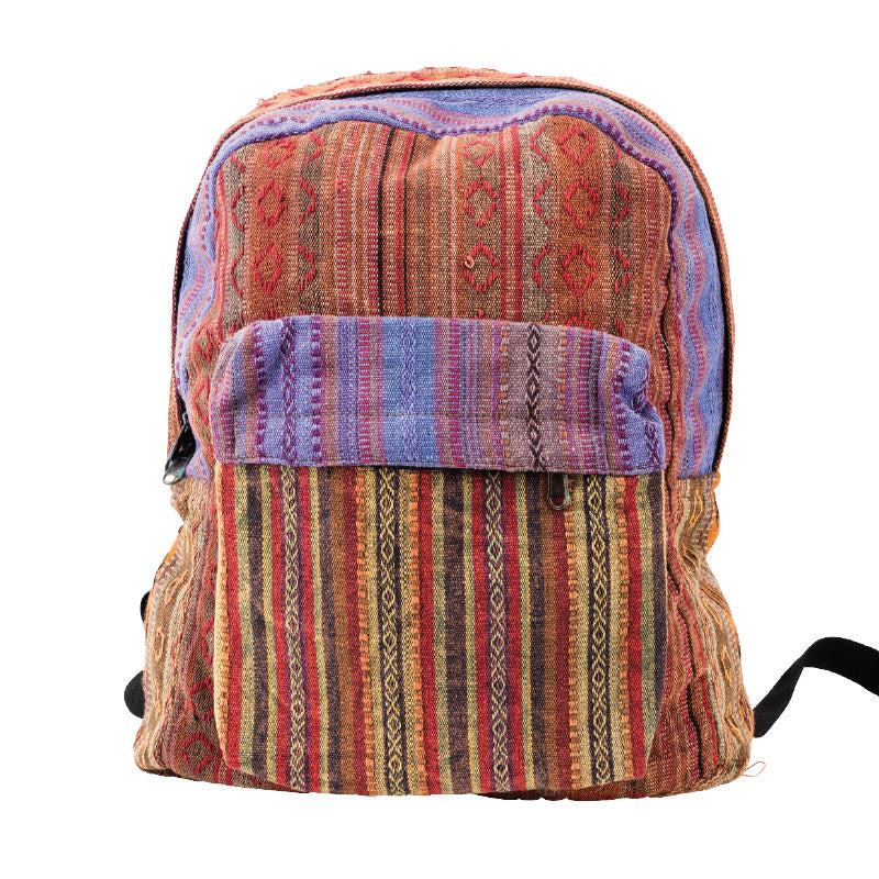 Backpack Multi Color Striped-hotRAGS.com