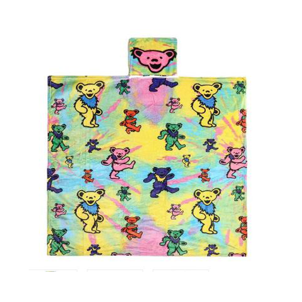 Blanket Grateful Dead Bears