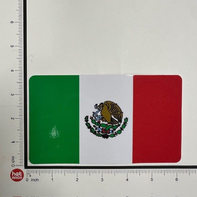 Sticker - Mexican Flag-hotRAGS.com