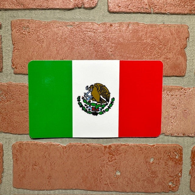 Sticker - Mexican Flag-hotRAGS.com