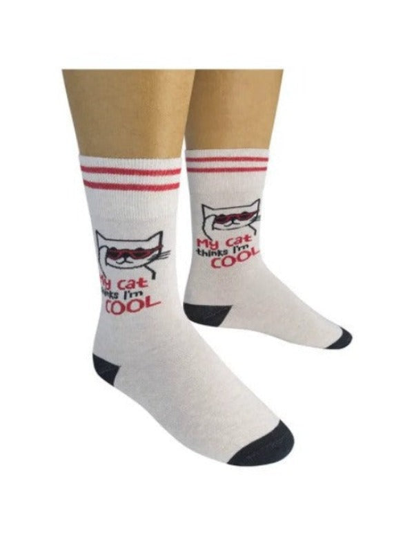 Socks - My Cat Thinks I'm Cool-hotRAGS.com