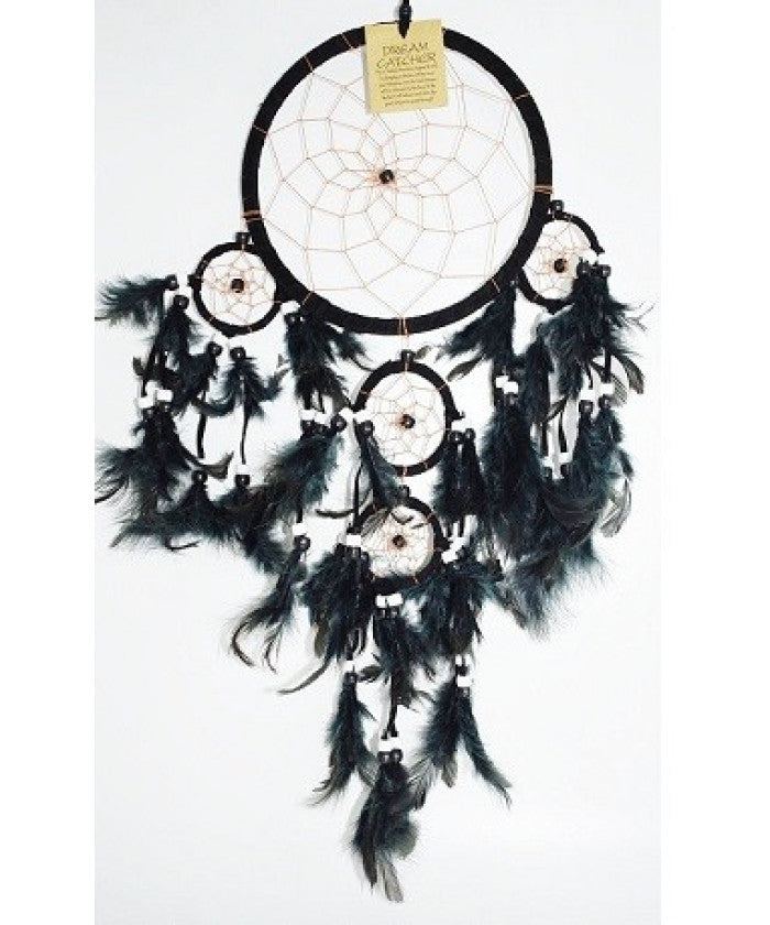 Dreamcatcher -black - Medium-hotRAGS.com